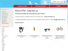 Tablet Screenshot of kola-ktm.cz